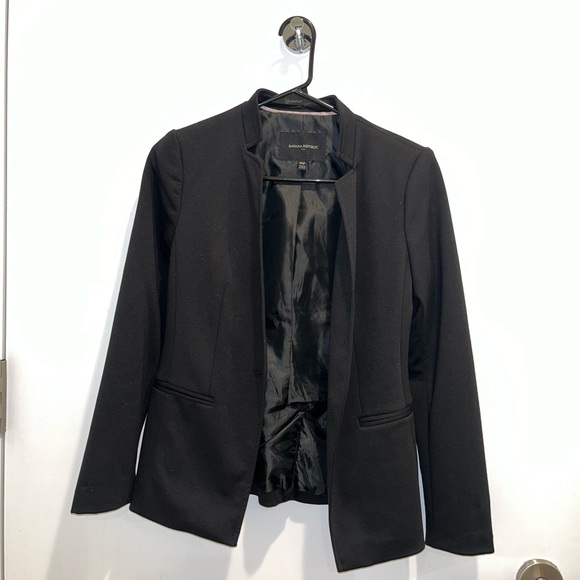 💛 bundle and get it at $10 - Banana Republic Black Women's Jacket - Picture 1 of 5